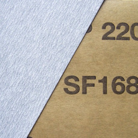 Schleifscheiben Selbstklebend 125mm B-Papier perforiert auf Rolle - K120