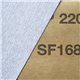 Schleifscheiben Selbstklebend 150mm B-Papier ungelocht - K400