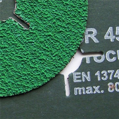 Fiber-Schleifscheiben 115x22 mm krezgeschlitzt Keramikkorn - K36
