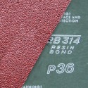 Fiber-Schleifscheiben 115x22 mm krezgeschlitzt Korund - K24